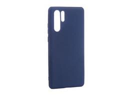 Korpuso galas, galinis dangtelis Evelatus         Huawei      P30 Pro Soft Silicone       Dark Blue