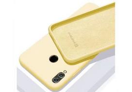 Korpuso galas, galinis dangtelis Evelatus         Xiaomi      Mi 9 Lite Soft Silicone       Yellow