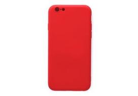 Korpuso galas, galinis dangtelis Evelatus         Apple      iPhone 6 / 6s Soft Silicone       Red