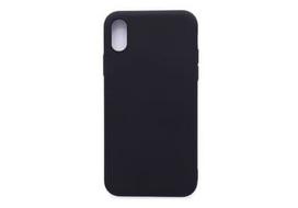 Korpuso galas, galinis dangtelis Evelatus         Apple      iPhone X/Xs Soft Silicone       Black