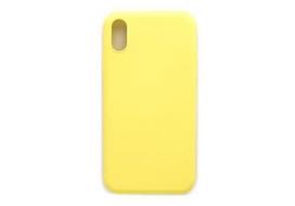 touch x - Korpuso galas, galinis dangtelis Evelatus         Apple      iPhone X/Xs Soft Silicone       Yellow - 1 nuotrauka