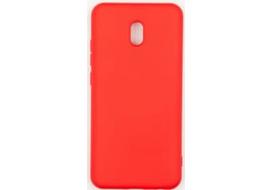 Korpuso galas, galinis dangtelis Evelatus         Xiaomi      Redmi 8a Soft Touch Silicone       Red
