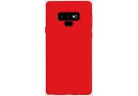 Korpuso galas, galinis dangtelis Evelatus         Samsung      Note 9 Soft Touch Silicone       Red