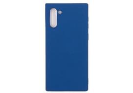 Korpuso galas, galinis dangtelis Evelatus         Samsung      Note 10 Soft Touch Silicone       Blue
