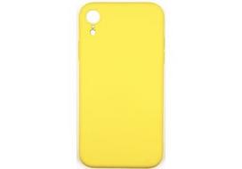 Korpuso galas, galinis dangtelis Evelatus         Apple      iPhone XR Soft Touch Silicone       Yellow