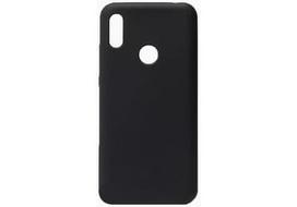 Korpuso galas, galinis dangtelis Evelatus               Huawei Y6 2019 Soft Touch Silicone       Black