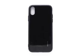 Korpuso galas, galinis dangtelis Evelatus         Apple      iPhone X/XS Beam Anti-Explosion Tempered Glass Case       Black