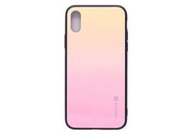 Korpuso galas, galinis dangtelis Evelatus         Apple      iPhone X/Xs Gradient Glass Case 1       Mild Melon