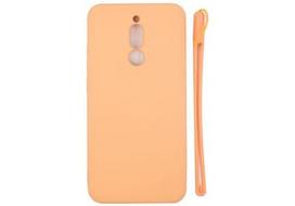 Korpuso galas, galinis dangtelis Evelatus         Xiaomi      Redmi 8 Soft Touch Silicone Case with Strap       Pink