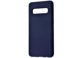 Korpuso galas, galinis dangtelis Evelatus         Samsung      S10 Plus Soft case with bottom       Midnight Blue