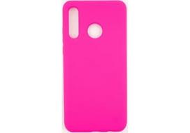 huawei p30 deklas - Korpuso galas, galinis dangtelis Evelatus         Huawei      P30 Lite Soft case with bottom       Candy Pink - 1 nuotrauka