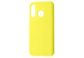 Korpuso galas, galinis dangtelis Evelatus         Huawei      P30 Lite Soft case with bottom       Light Yellow