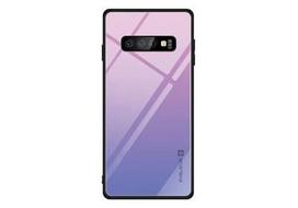 Korpuso galas, galinis dangtelis Evelatus         Samsung      A7 2018 Gradient Glass Case 2       Bubble Gum