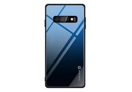 Korpuso galas, galinis dangtelis Evelatus         Samsung      A7 2018 Gradient Glass Case 7       Sea Depth