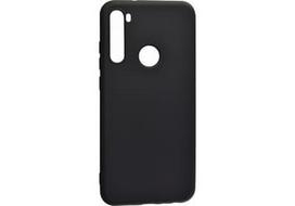 Nugarėlės dėklas Evelatus         Xiaomi      Redmi Note 8 Soft Touch Silicone Case with Strap       Black