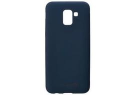 Korpuso galas, galinis dangtelis Evelatus         Samsung      J6 2018 J600 Silicone Case       Midnight Blue