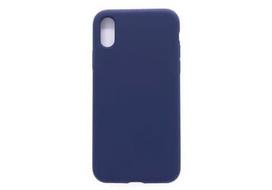 Korpuso galas, galinis dangtelis Evelatus         Apple      iPhone Xs MAX Silicone Case       Midnight Blue
