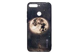 Korpuso galas, galinis dangtelis Evelatus         Samsung      A7 2018 Picture Glass Case       Catching Dream