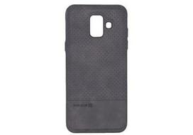 Korpuso galas, galinis dangtelis Evelatus         Samsung      A6 2018 TPU case 1 with metal plate (possible to use with magnet car holder)       Black