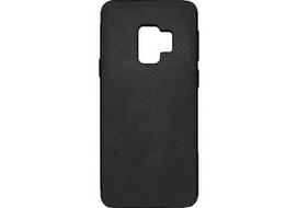 Korpuso galas, galinis dangtelis Evelatus         Samsung      S9 TPU case 1 with metal plate (possible to use with magnet car holder)       Black