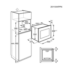 mikrobangu krosnele 900w - Electrolux LMS4253TBK - 2 nuotrauka