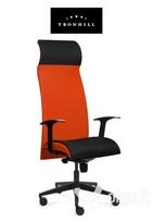 Biuro kėdė Tronhill Solium Executive, oranžinė/juoda
