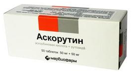 Askorutin tabletės, N50 (M)