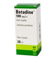 Betadine 100 mg/ml odos tirpalas, 30 ml