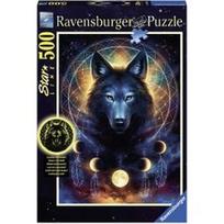 st link - Puzzle 500 St Lunar Wolf - RAVENSBURGER dėlionė - 2 nuotrauka