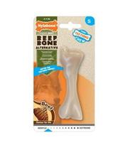 Nylabone Puppy kramtymo kauliukas su jautienos kvapu mažiems šuniukams : Žaislų dydžiai - S