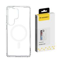 Wozinsky Ultra Clear MagSafe Dėklas Samsung Galaxy S25 Ultra - Skaidrus (Transparent)