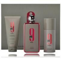 Afnan 9 PM Rebel EDP 100ml + 150ml Deodorant + 150ml Shower Gel rinkinys