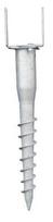ermitazas - Įsukamas sraigtinis polis  U 81x685x2mm HDG - 1 nuotrauka