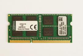 ddr3 8gb 1600mhz - Kingston ValueRAM KVR16LS11/8, DDR3L, 8 GB, 1600 MHz, CL11 SODIMM - 1 nuotrauka