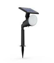 ikraunamos baterijos - Philips Jivix LED lauko šviestuvas su saulės baterija 1,4W, 2700K, Juodas (Black), IP44 - 1 nuotrauka