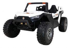 bagis - Ramiz vaikiškas elektrinis bagis Clash 4x4, baltas (White) - 1 nuotrauka