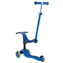 Globber paspirtukas Go Up Sporty Lights, tamsiai mėlynas (Navy Blue)