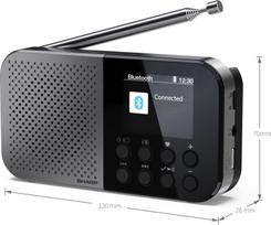 bluetooth radio - Sharp OSAKA DR-P520 Pilka (Grey) - 1 nuotrauka