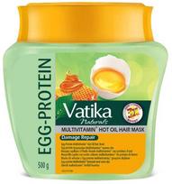 Dabur Vatika Multivitamin Egg Protein plaukų kaukė, 500 g