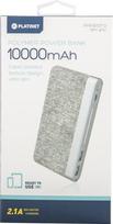 light power bank - Platinet Fabric Braided Power Bank 10000mAh Grey (Pilkas) - 2 nuotrauka