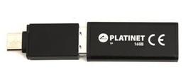 usb 16gb - Platinet X-Depo 16GB Black (Juodas) - 3 nuotrauka