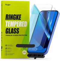 google 2 - Ringke "Tempered Glass" 2-vnt. Apsauginis stiklas Google Pixel 10A - Skaidrus (Clear) - 1 nuotrauka