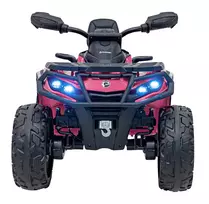 Elektrinis keturratis Can-Am Outlander ATV, rožinis (Pink)