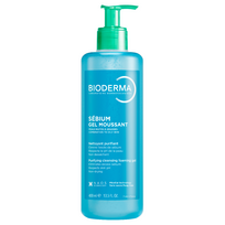 Bioderma Sebium Gel Moussant gelinis prausiklis riebiai mišriai odai, 400 ml