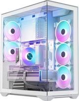 pc case - MODECOM Volcano SPACE XL FULL TOWER NF Baltas (White) - 1 nuotrauka