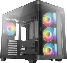 cg530 - DeepCool CG530U 4F bokštinis korpusas, juodas (Black) - 1 nuotrauka