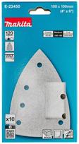 Šlifavimo lapas Makita E-23450, 120, 15 cm x 10 cm, 10 vnt.