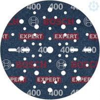 velcro juosta - Šlifavimo lapas Bosch Expert O780, 400, 15 cm x 15 cm - 1 nuotrauka