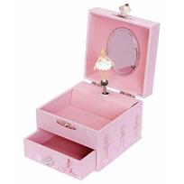 Muzikinė papuošalų dėžutė Trousselier, rožinė (Pink)