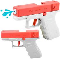 Lean Toys Vandens pistoletas Mini Glock 13 cm (Pink)